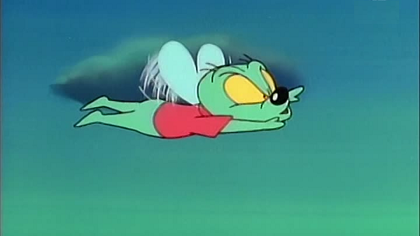 Вот опять летит он на задание....©