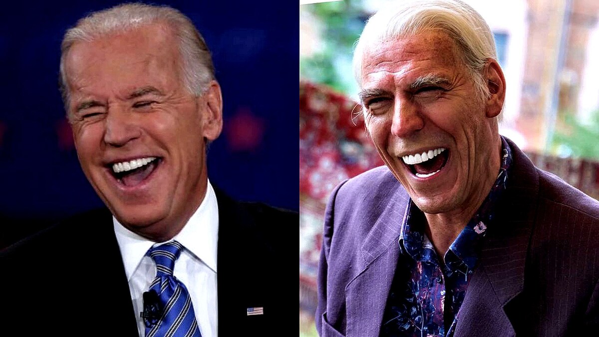 Дмитрий Дюжев косплеит Байден в новой кинокомедии "Гудбай" 