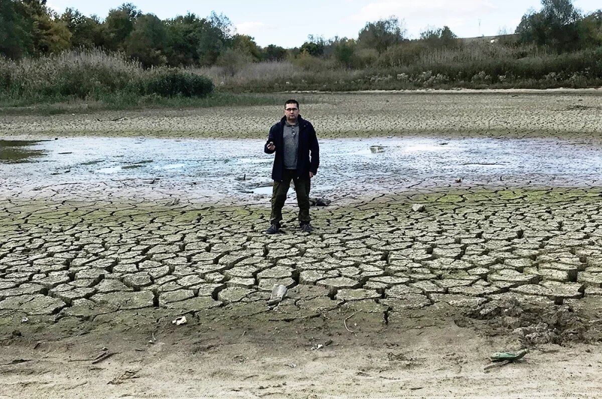    Николай Онистратенко: многие мелководные водоёмы региона летом иссушаются до предела.