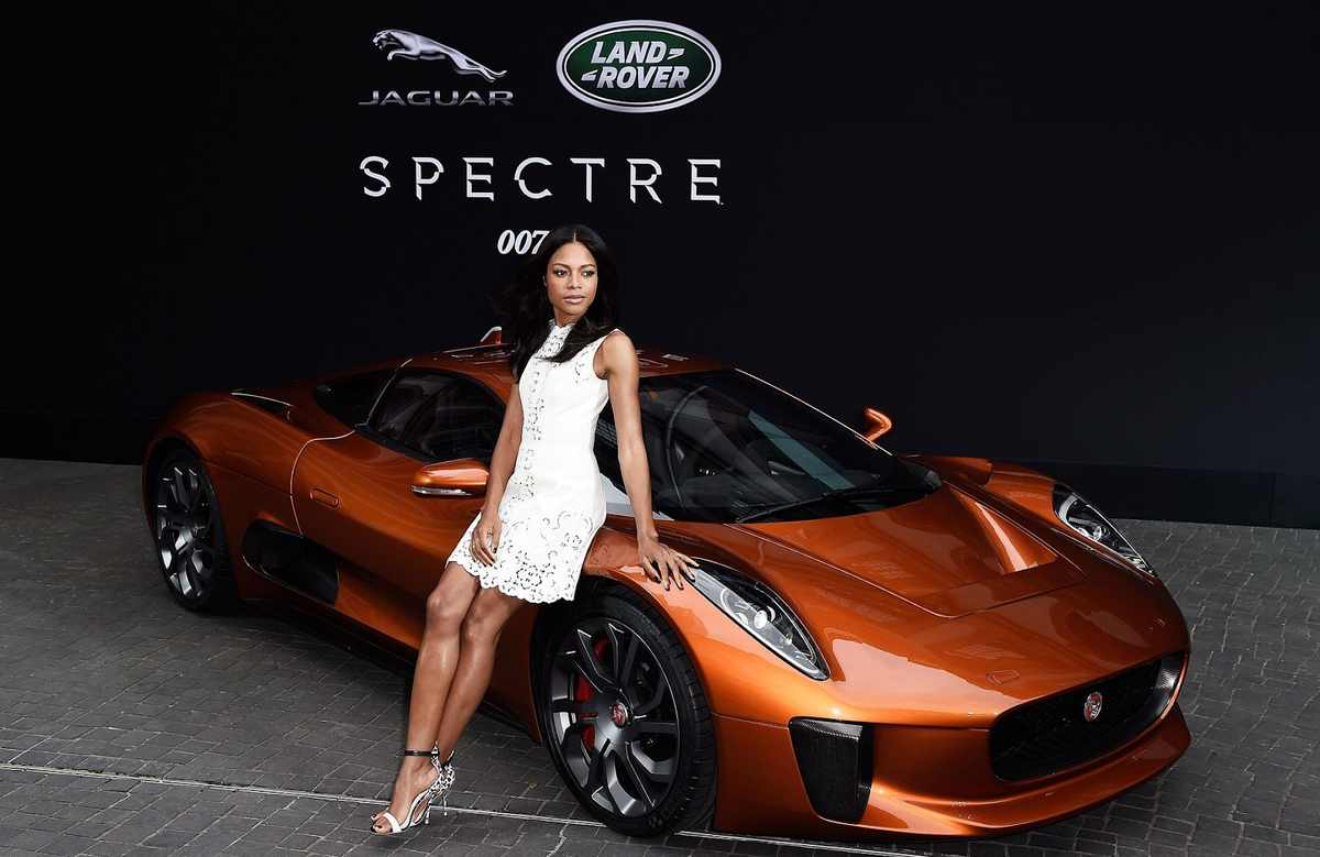 Jaguar C-X75 из фильма Spectre