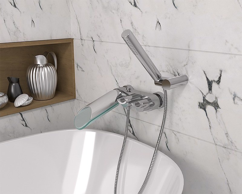 MORGANA для ванны в исполнении стекло-хром