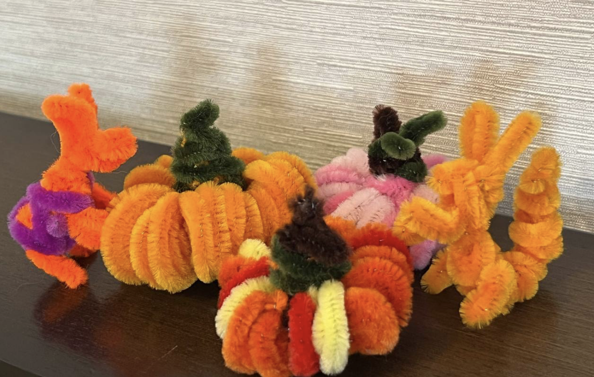 Тыквы и белочки