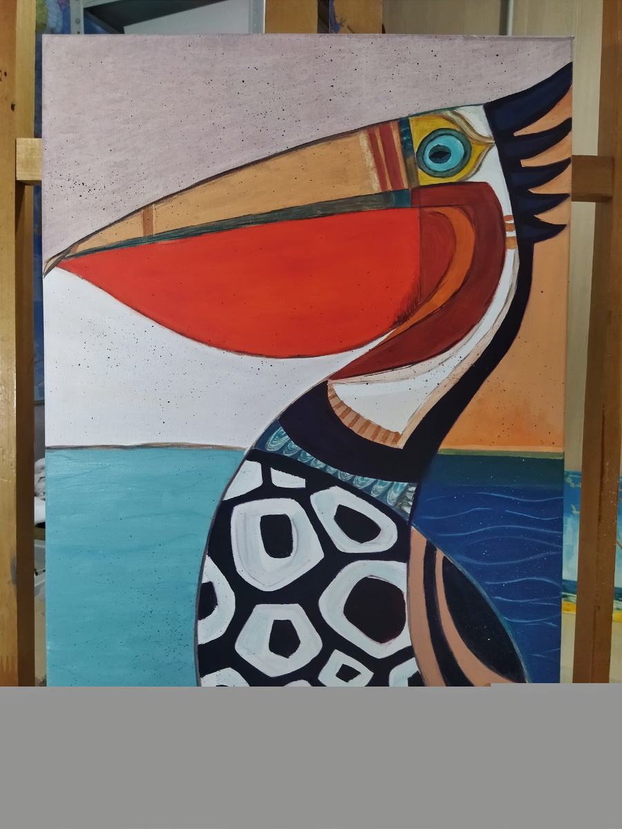 Фото автора. Пеликан. 