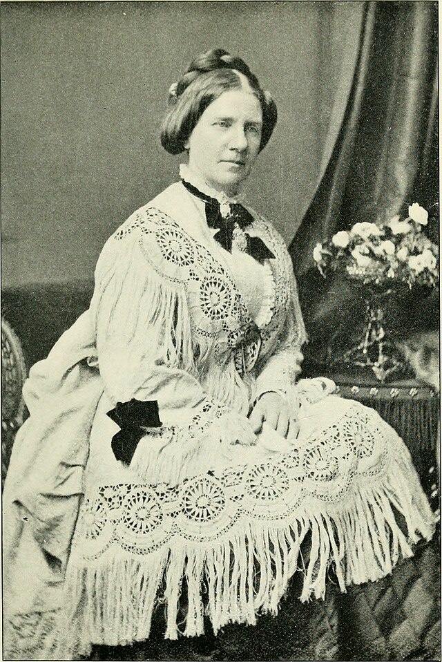 Женни Линд (Гольдштейн) в зрелые годы.