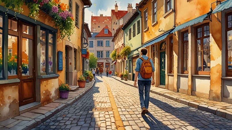 Прогулка по знакомым улицам может превратиться в настоящее приключение