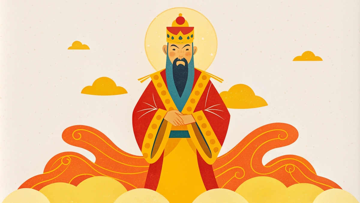Иллюстрация Жёлтого императора
