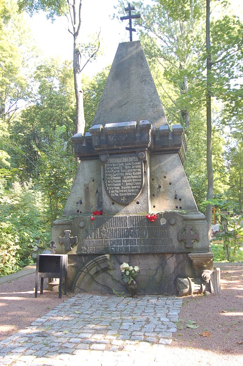 Братская могила нижних чинов лейб-гвардии Финляндского полка