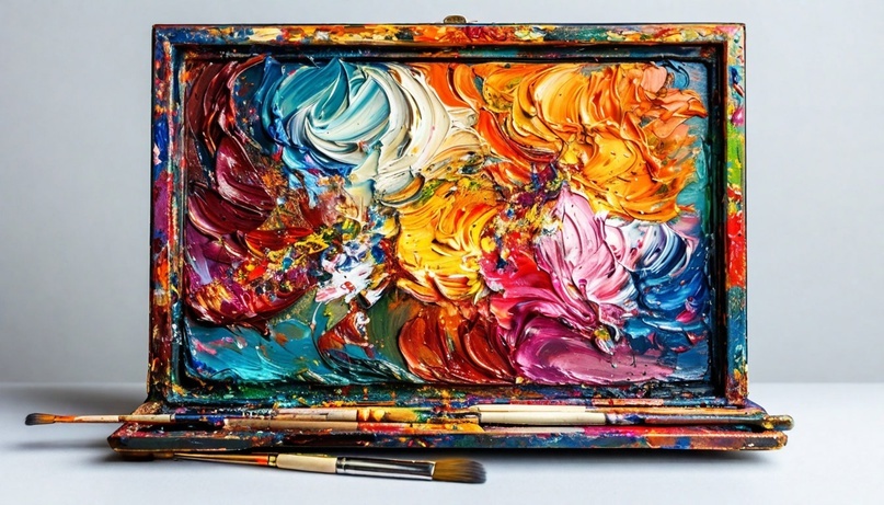 Представьте себе художника, который без остановки наносит мазки на холст