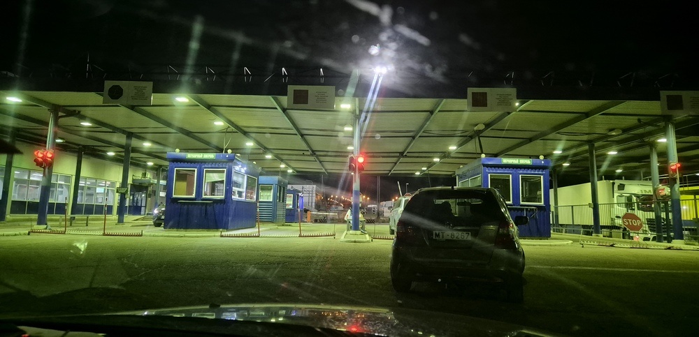 МАПП "Бурачки" на латвийско-российской границе