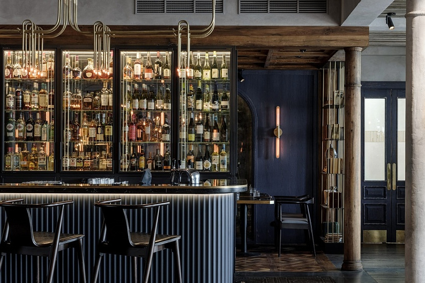 Интерьер ресторана «Гроза»