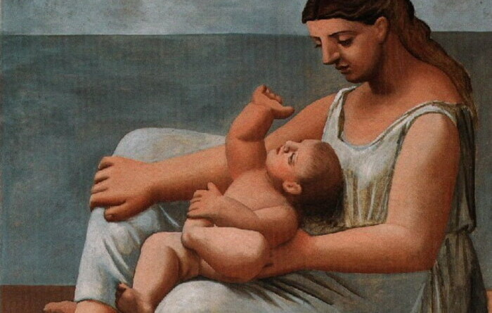 Пабло Пикассо родился с кисточкой «в руках».