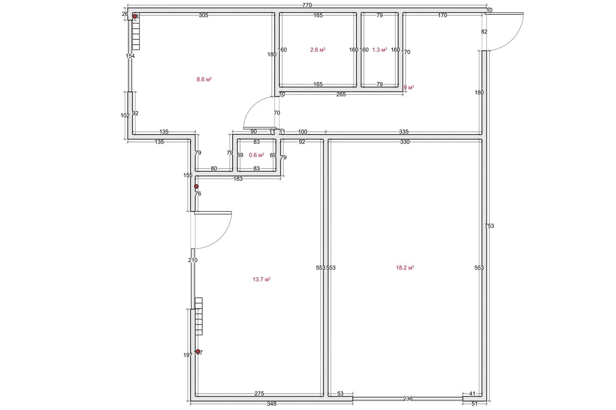 Начальная планировка