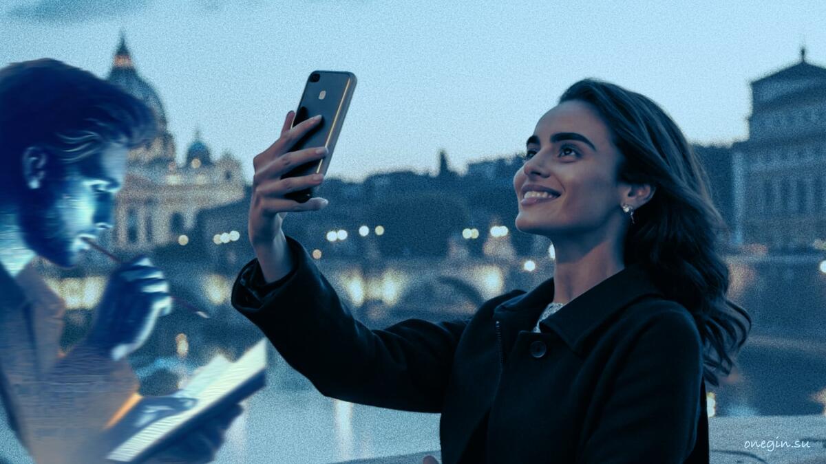 Ах, эта Оля из Тик Тока..// Онегин