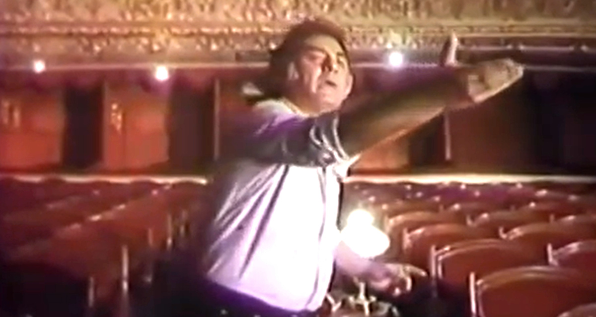 Эмиль Лотяну. Кадр из кинофильма "Лучафэрул", 1986 г., режиссер и сценарист Эмиль Лотяну, композитор Евгений Дога (скриншот) 