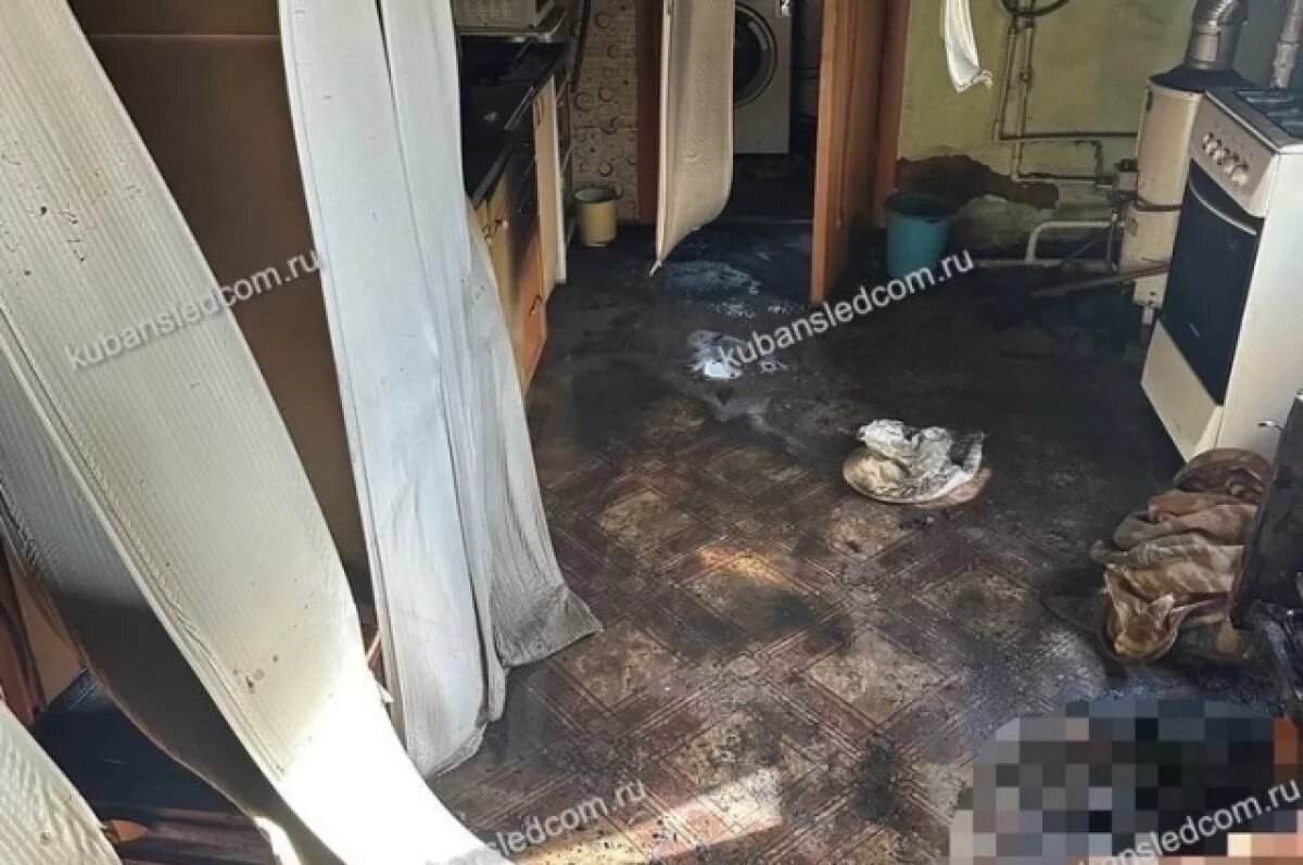    На Кубани после пожара в частном доме нашли тело пожилого хозяина