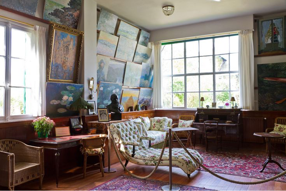 Дом-музей Клода Моне. Изображение взято из открытого источника сети Интернет.