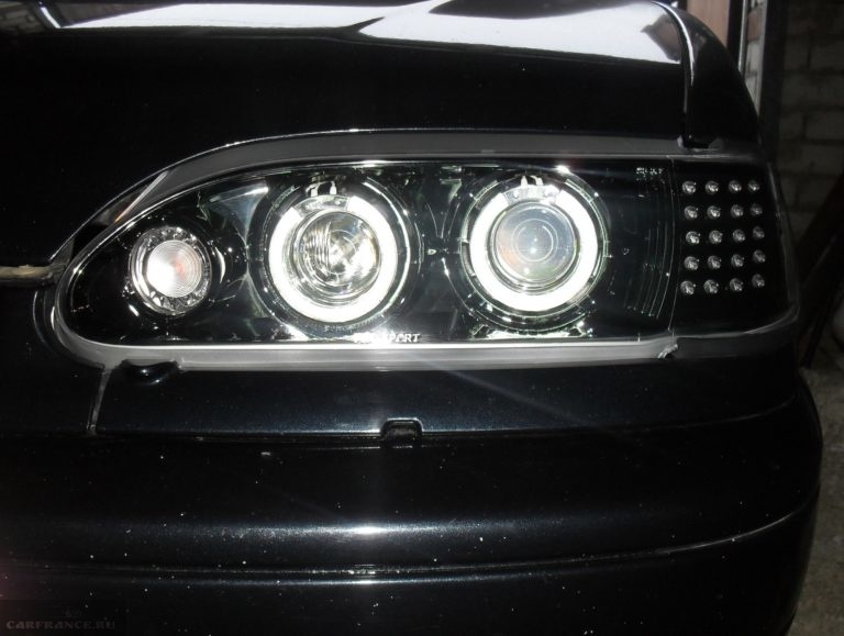 Линзованная фара. 