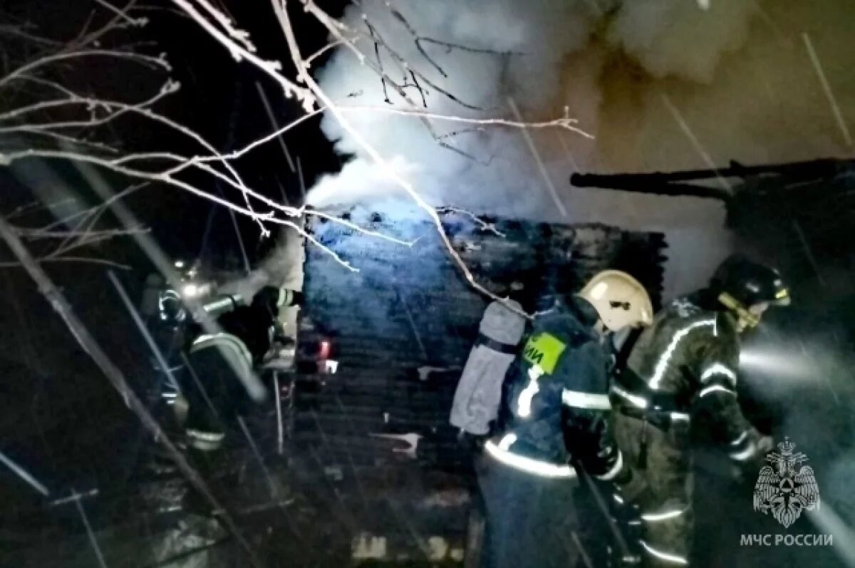    Пожар в дачном доме в Удмуртии забрал жизнь 43-летнего мужчины