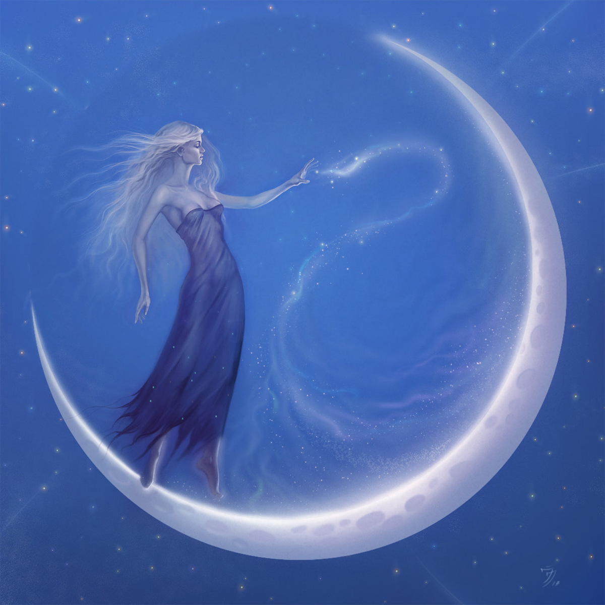 Управители Новолуния - мужские планеты Марс и Плутон в 30-х градусах кардинальных женских знаков.

