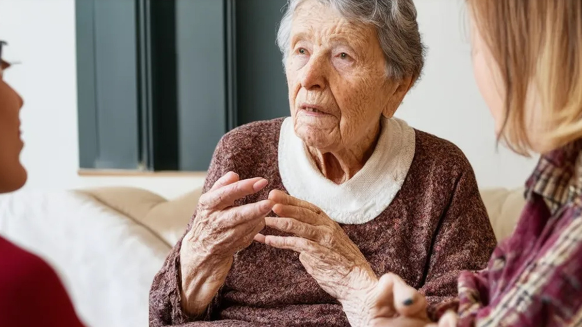 Пожилая мама стала ворчлива