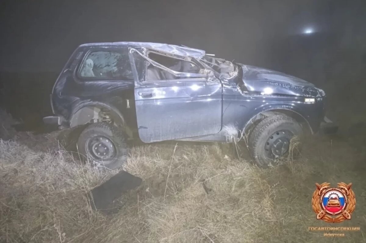    Водитель «Нивы» погиб при столкновении с большегрузом под Иркутском