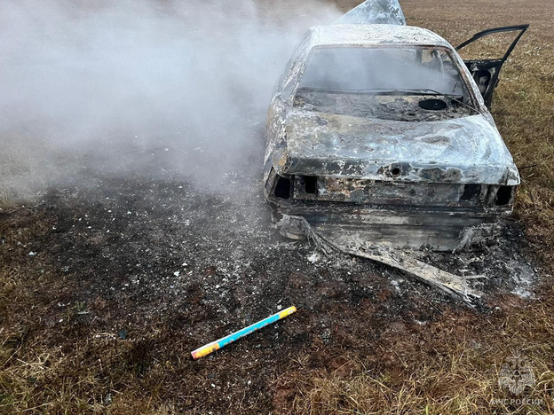   Кировчанин сжёг собственный автомобиль в поле