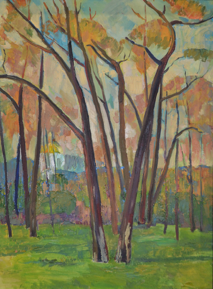 «Топольники» (2004, холст, масло)