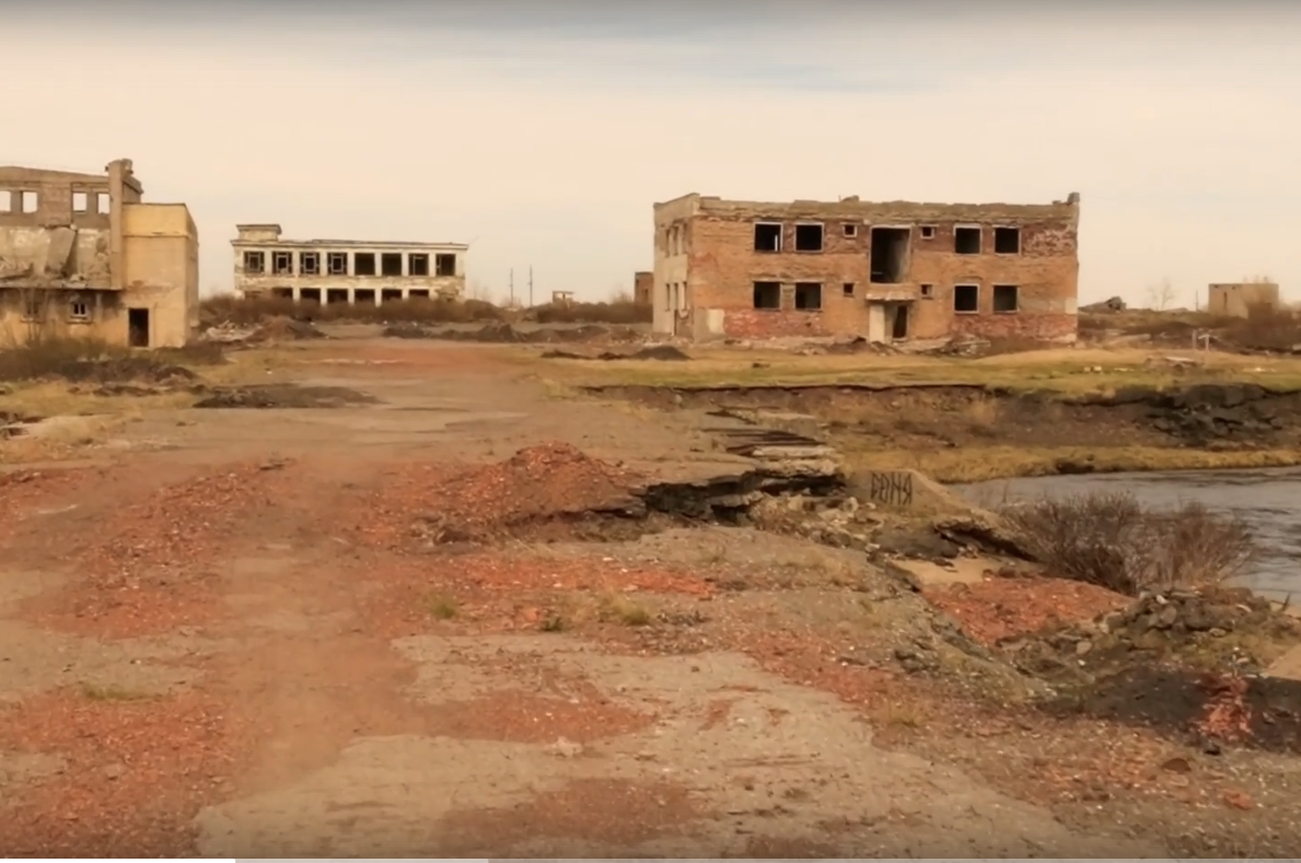 Посёлок Воргашор, Республика Коми. Кадр из видео Алексея Михайлусова с его страницы / vk.com/alecsey1