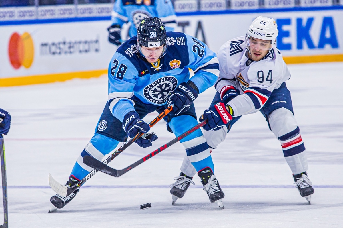 Хоккей Металлург - Сибирь