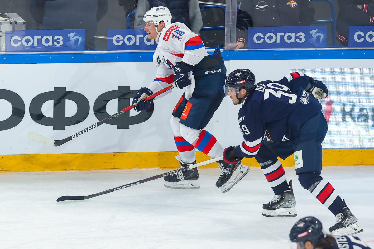 Матч КХЛ Металлург - Лада