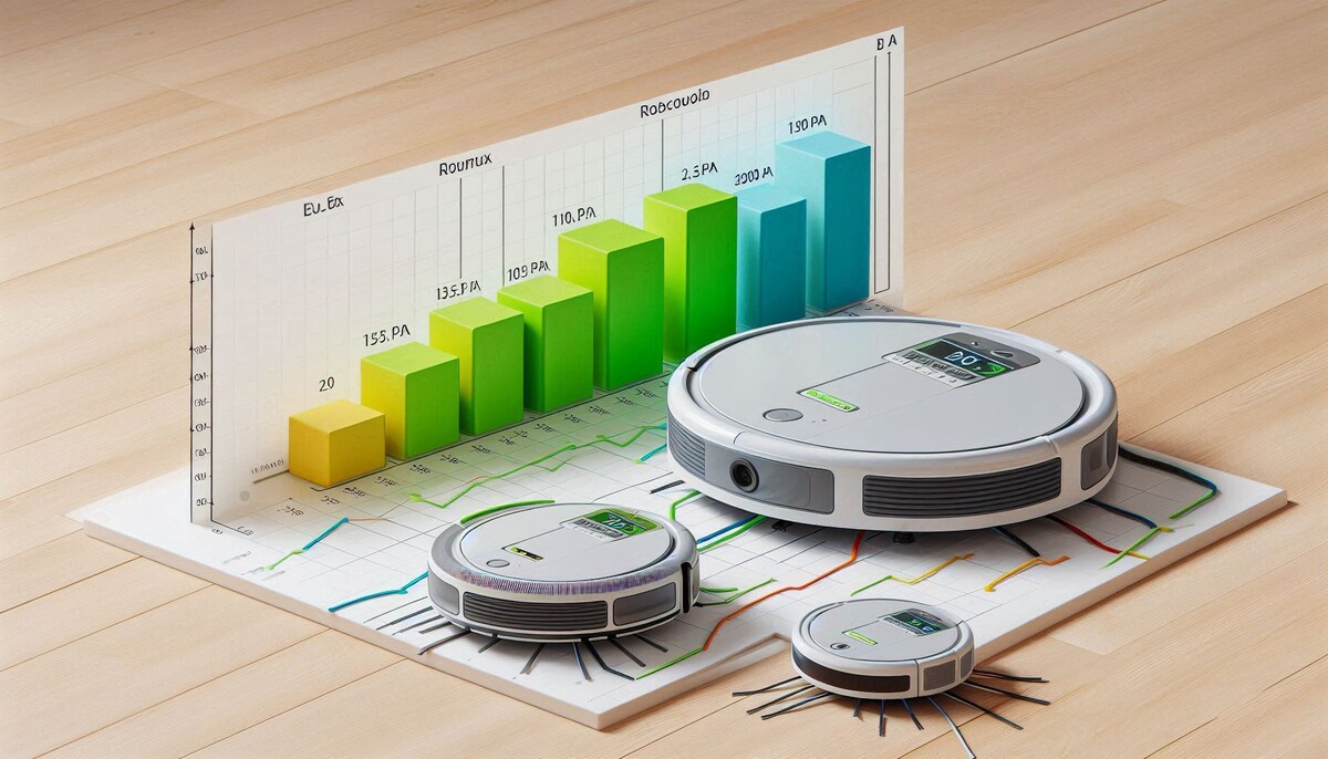 График или визуальное сравнение моделей с различной мощностью (например, 1000 Па, 1500 Па, 2500 Па) и их эффективность на разных поверхностях