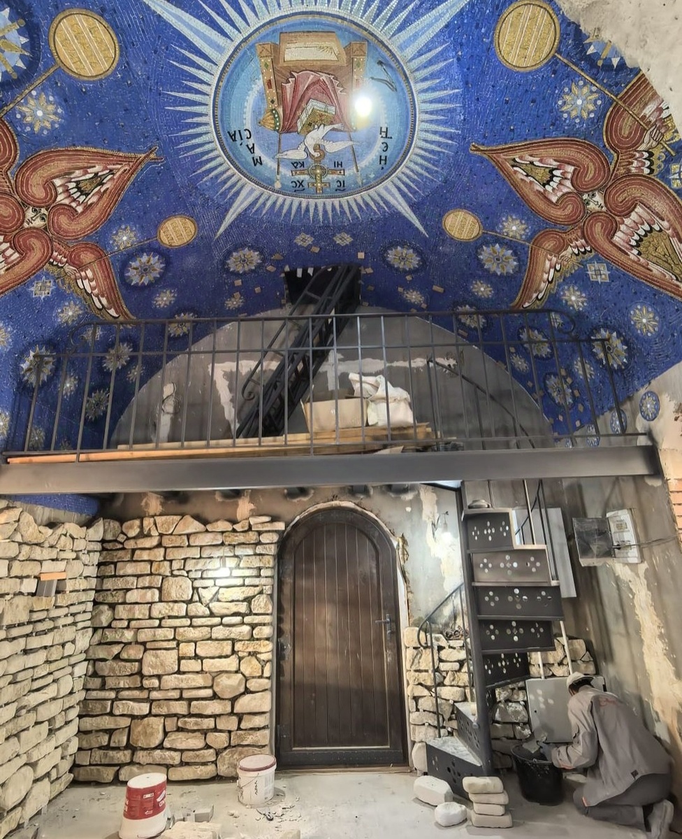 В храме прп. Гавриила кипит работа