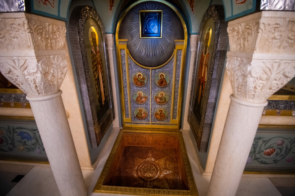 Место обретения Казанской иконы