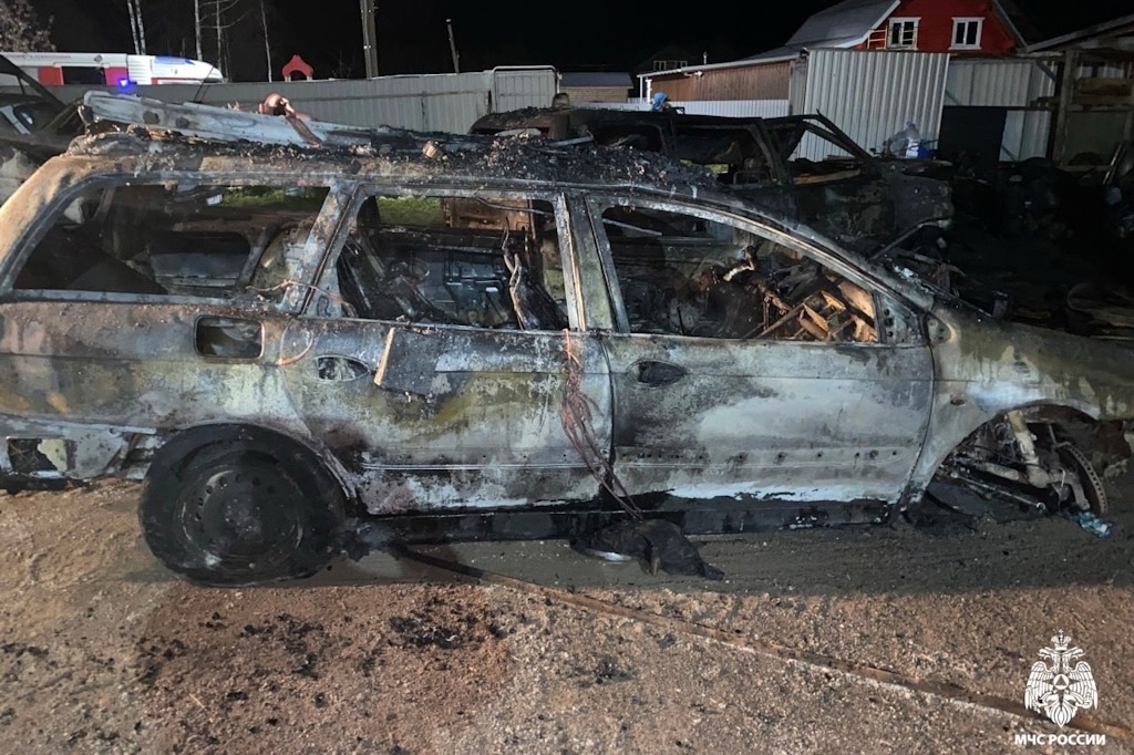    Пожар случился на улице Лесной вечером 31 октября.