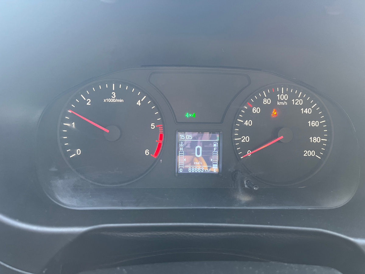 Зеленый значок 4x4