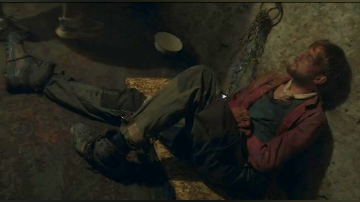 Кадр из финальной серии. Семён Серзин в роли Андрея Тиля