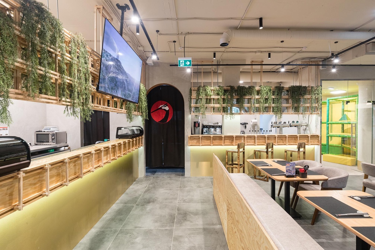 Современный ресторан  «Якитория», открывшийся в 2024 году