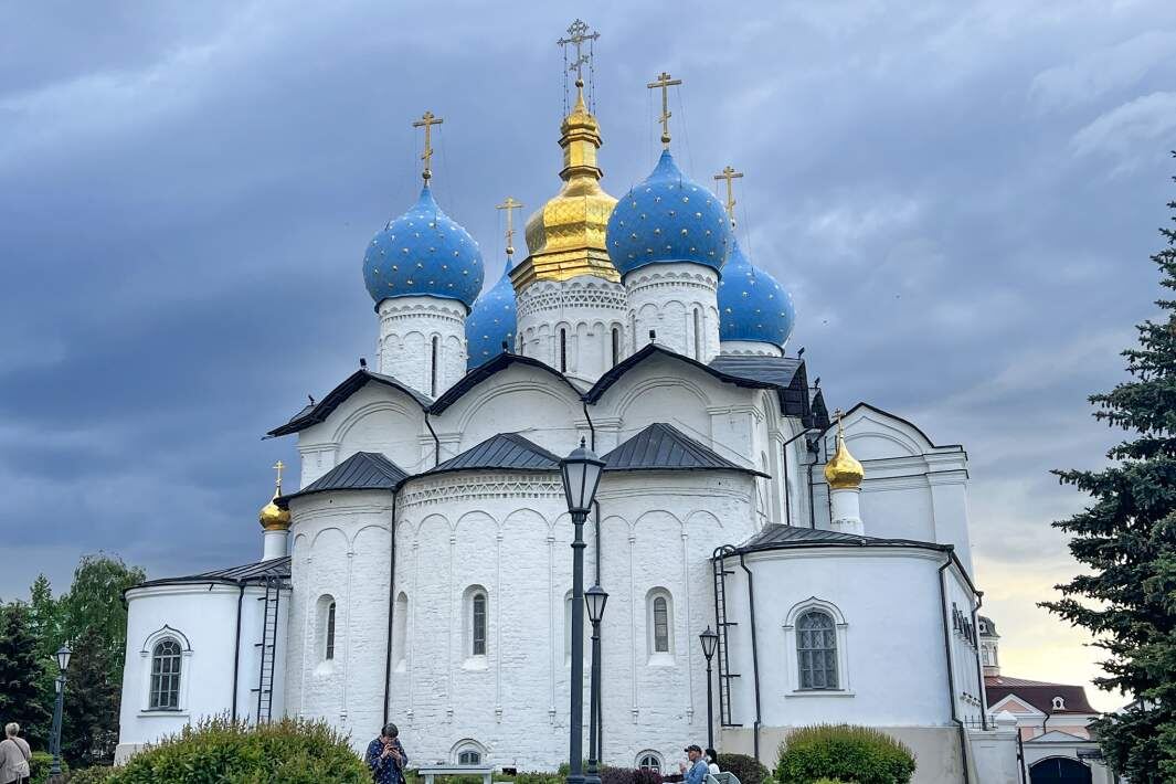 Фото: РИА Новости/Наталья Селиверстова / Благовещенский собор на территории Казанского кремля 