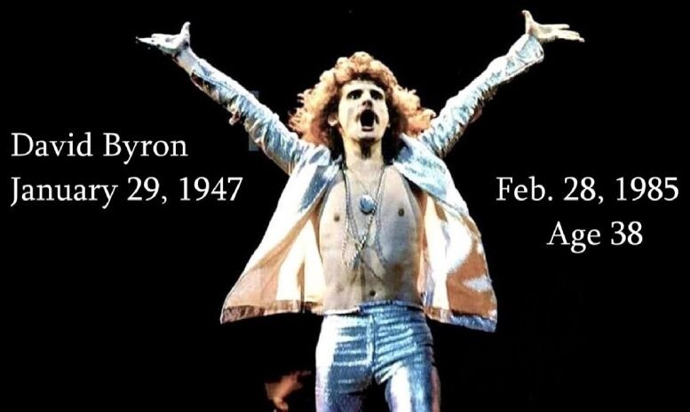 David Byron в лучшие свои годы