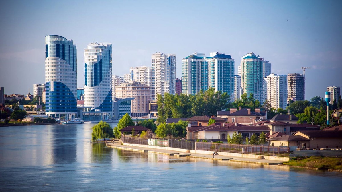 Вид на Краснодар