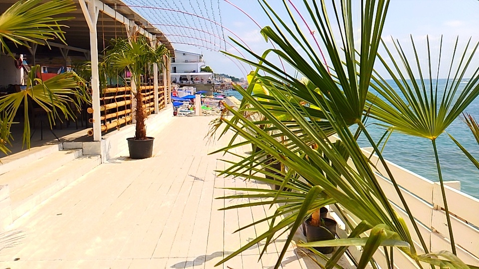 С этой маленькой набережной я любовалась морем