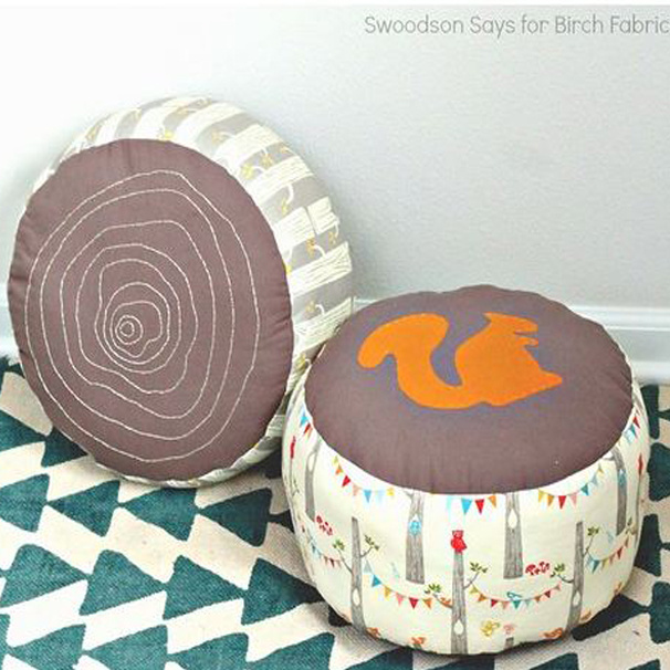    Пуфик   
Источник: «Birchfabrics»