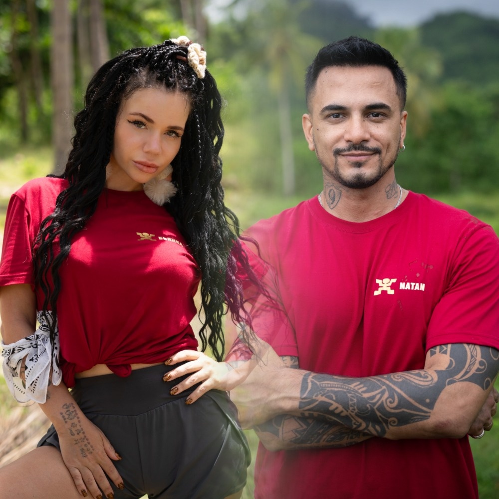 Бьянка и Натан "построят любовь" в новой серии шоу "Звезды в джунглях". Фото: ТНТ