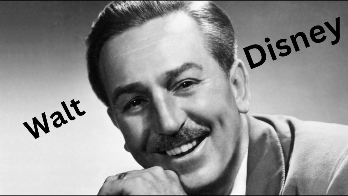 Портрет самого Уолта Диснея