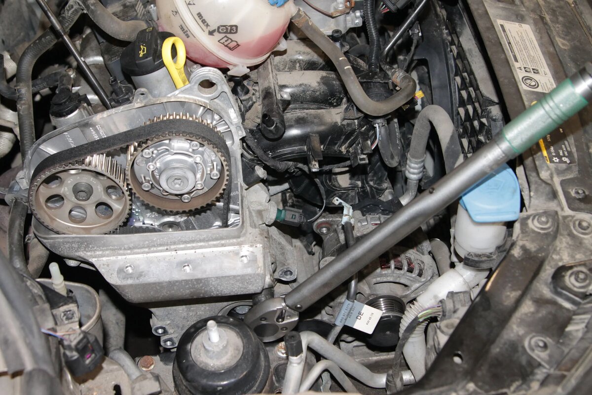 Замена ремня ГРМ поло седан 1.6. Изображение из свободного источника интернета