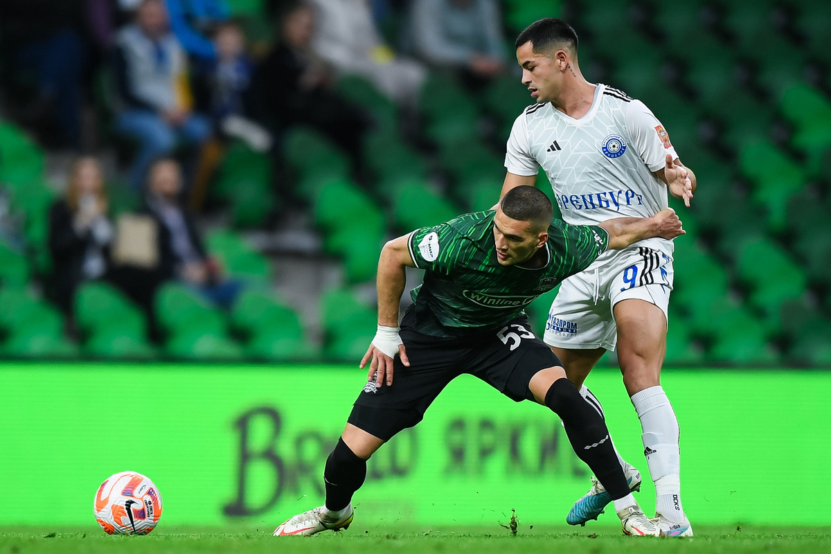 Встреча «Краснодара» и «Оренбурга» в 2023 году. Фото: ФК «Краснодар»