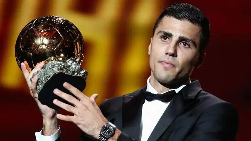 Родри - обладатель золотого мяча 2024