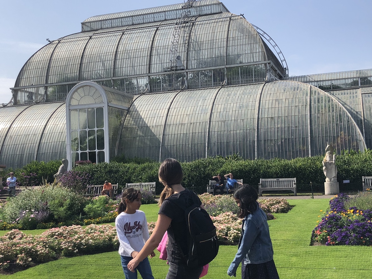 Объект Всемирного наследия ЮНЕСКО - Ботанические сады Кью. Лондон