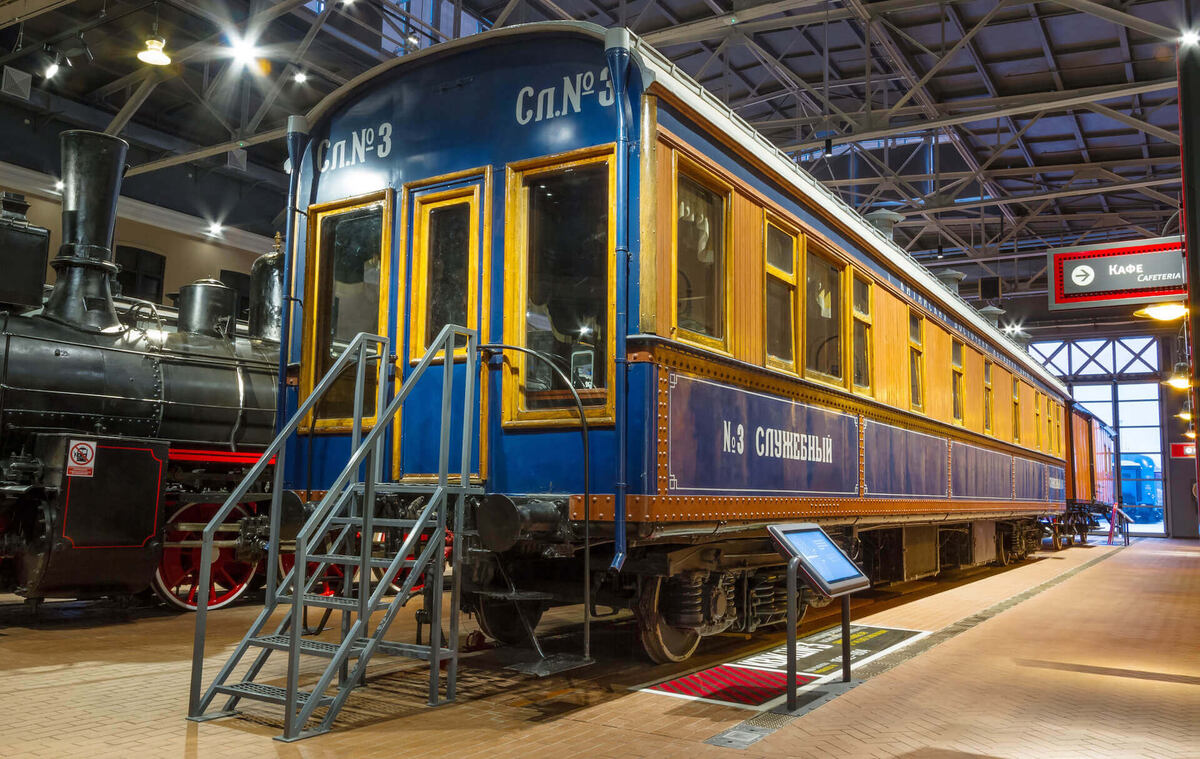 Служебный вагон Китайской Восточной железной дороги (1902-1904 г.г.). Фото: официальный сайт музея 