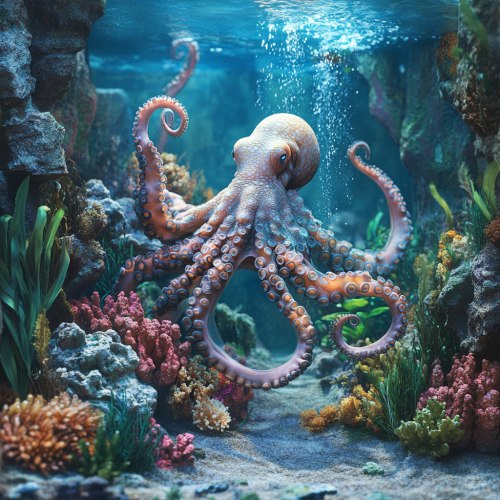 🐙 Обустраиваем Аквариум для Осьминога: Полный Гид по Уходу и Содержанию 🌊